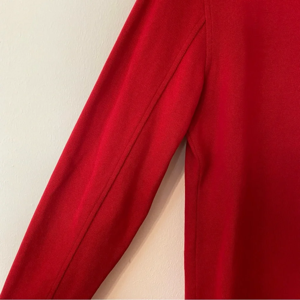 Lauren Ralph Lauren Notch Lapel Collar Long Sleeve Button Front Cardigan - Picture 10 of 12